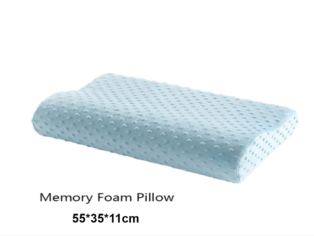 Memory Foam Pillow | Cervical Support | Available in 2 Sizes & 3 Colors