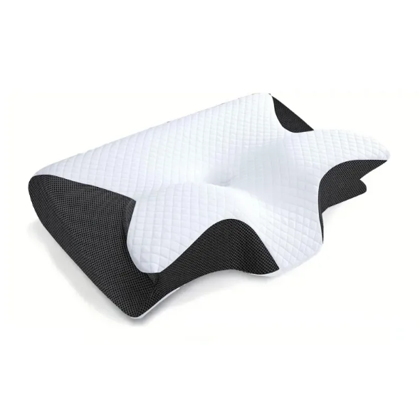 Ergonomic Memory Foam Cervical Pillow – 2-in-1 Orthopedic Neck Support
