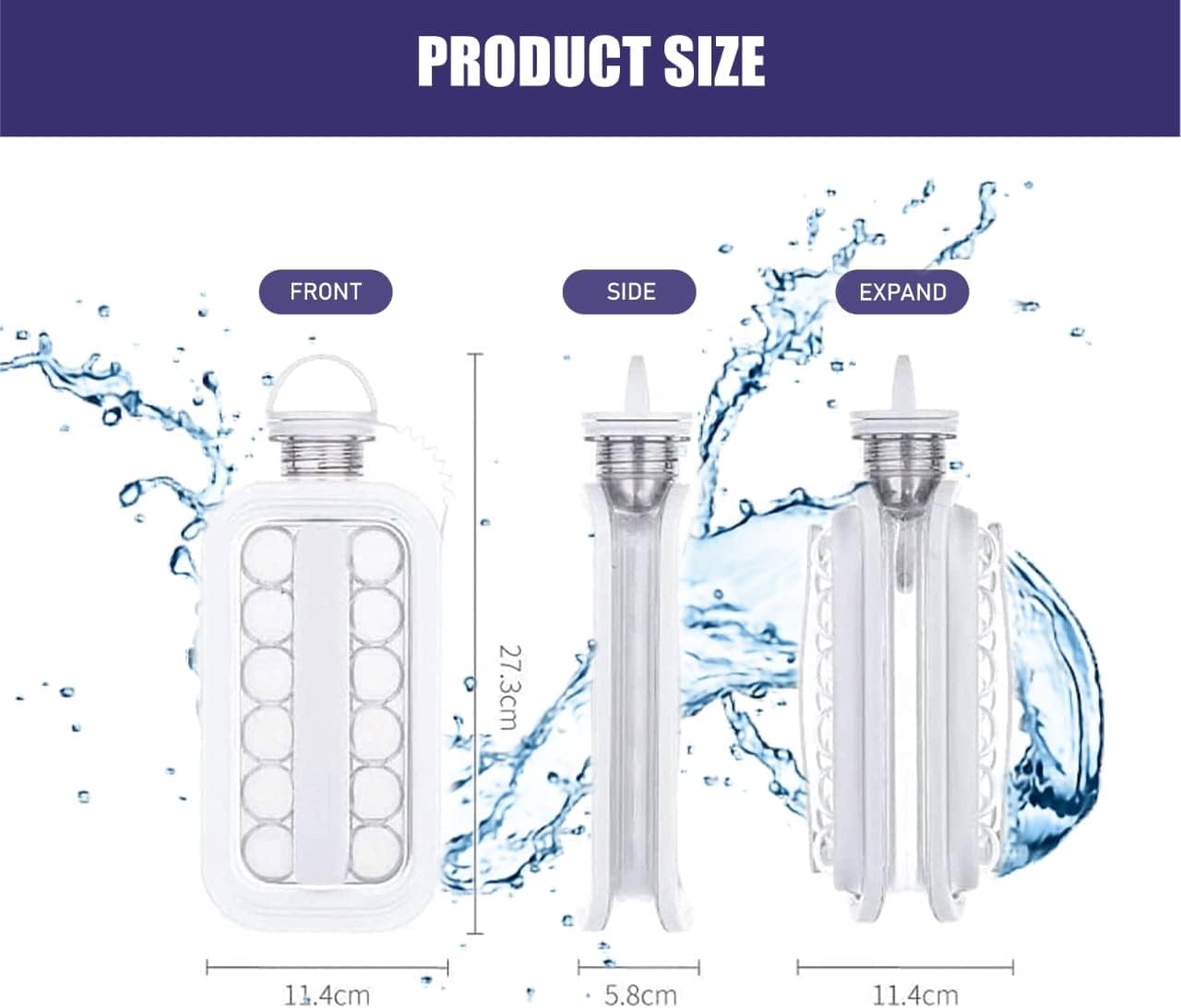 Bandeja para cubitos de hielo 2 en 1 - additional image 6