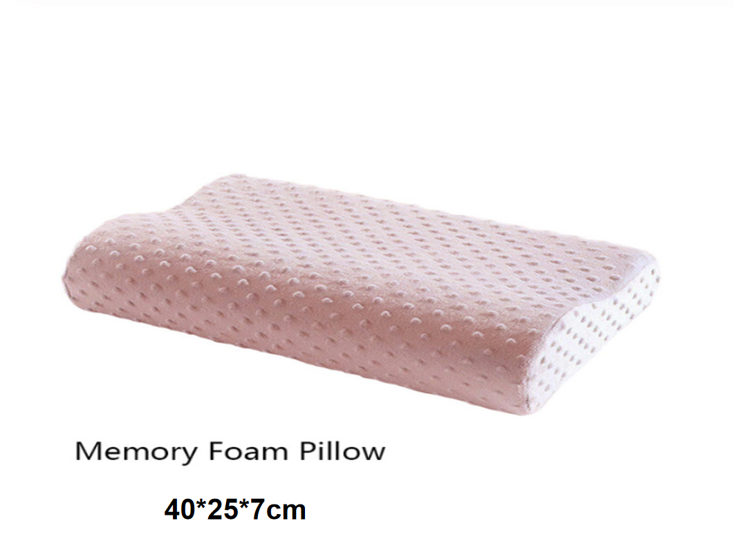 Memory Foam Pillow | Cervical Support | Available in 2 Sizes & 3 Colors