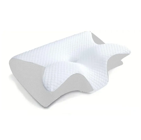 Ergonomic Memory Foam Cervical Pillow – 2-in-1 Orthopedic Neck Support