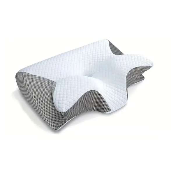 Ergonomic Memory Foam Cervical Pillow – 2-in-1 Orthopedic Neck Support