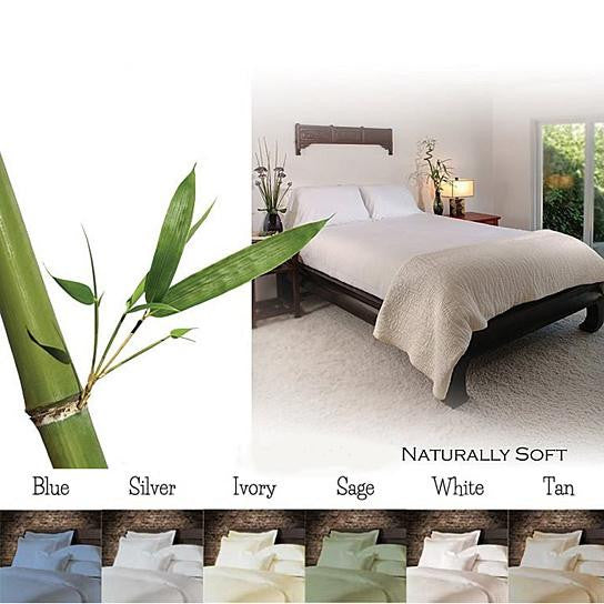 6-Piece Luxury Bamboo Bed Sheet Set — Deep Pocket | All-Season Comfort | 12 Colors