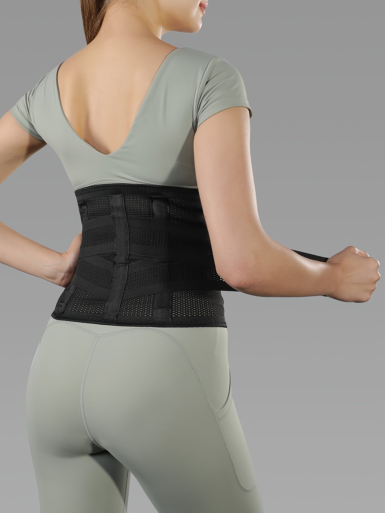 JINGBA SUPPORT 7052 Adjustable Multi-color Fitness Waist Support Waist Trainer