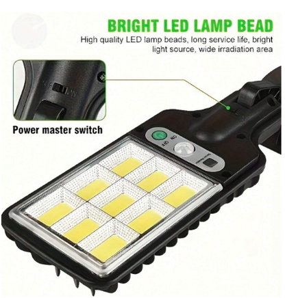 Mini luz solar LED con mando y sensor de movimiento FA-526 - additional image 1