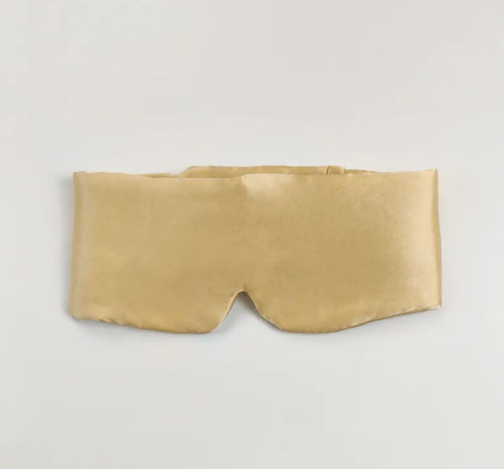 Premium Silk Sleep Mask with Ear Covers – Light & Noise Blocking