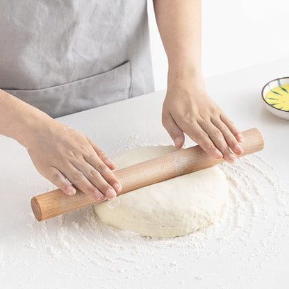 1pc High-quality Beech Wood Rolling Pin