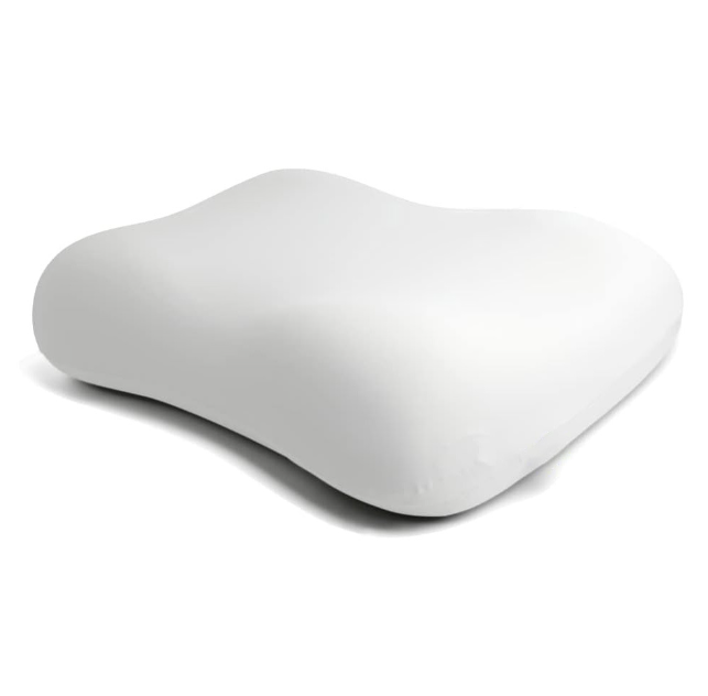 Ergonomic Memory Foam Pillow – Ice Silk Cover for Side & Back Sleepers