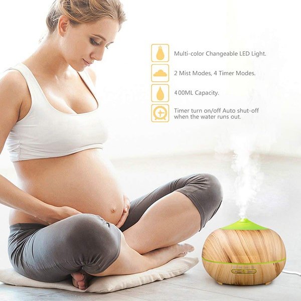 Ultrasonic Color Changing Aromatherapy Diffuser | 7 LED Colors