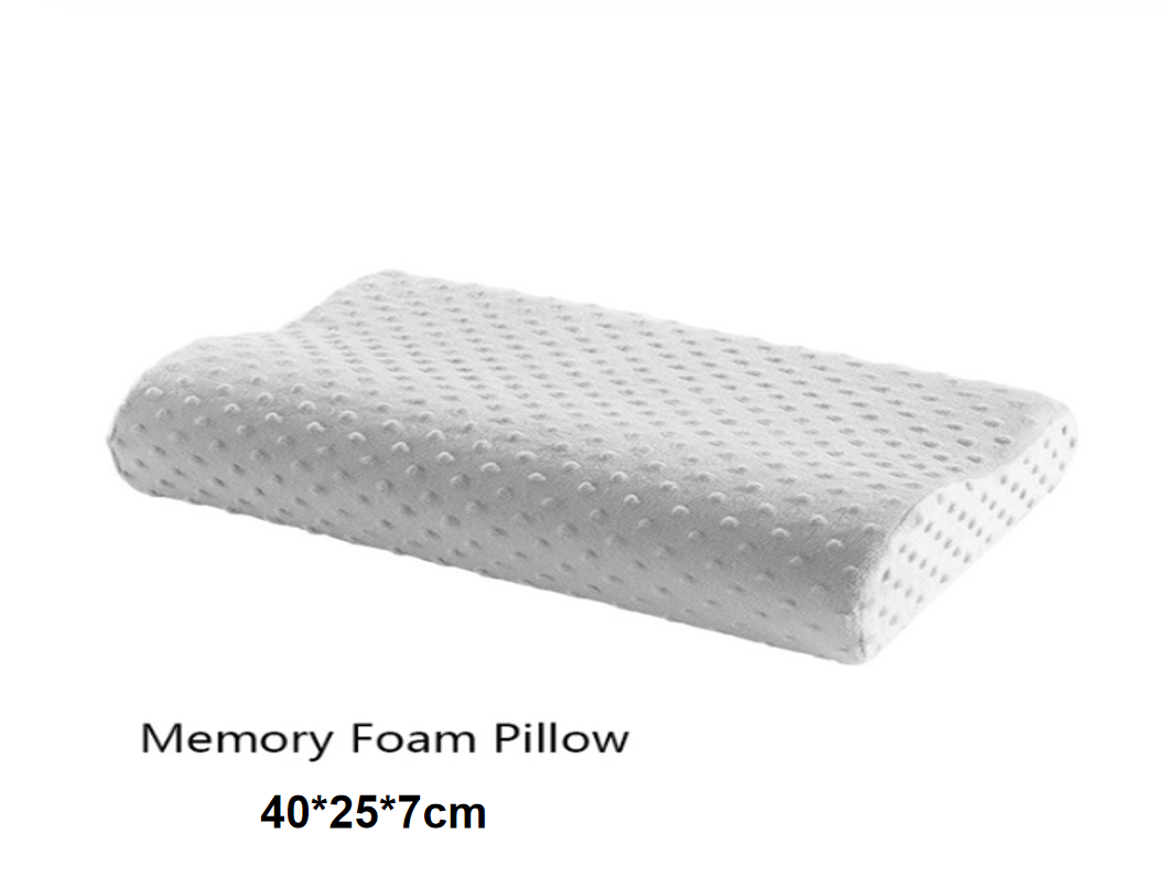 Memory Foam Pillow | Cervical Support | Available in 2 Sizes & 3 Colors