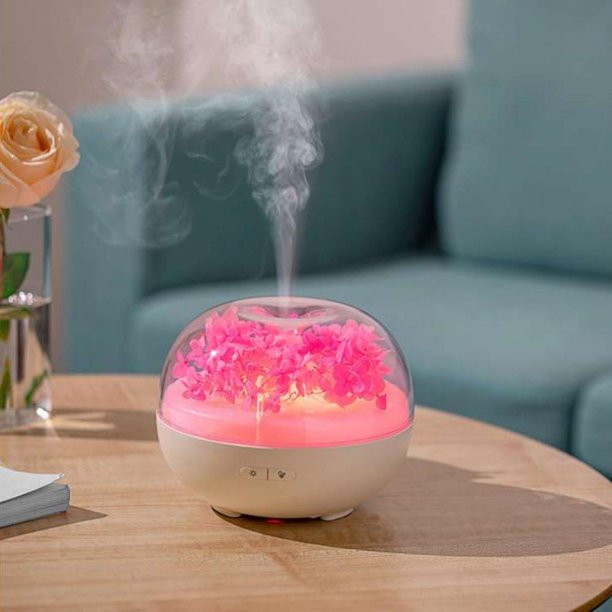 Eternal Flower Aromatherapy Diffuser | Sleep Mode | Ultra-Quiet 36dB