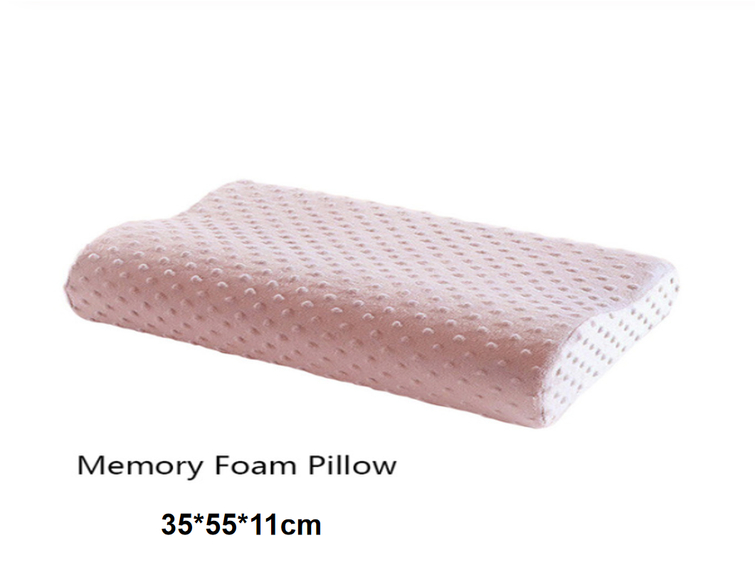 Memory Foam Pillow | Cervical Support | Available in 2 Sizes & 3 Colors