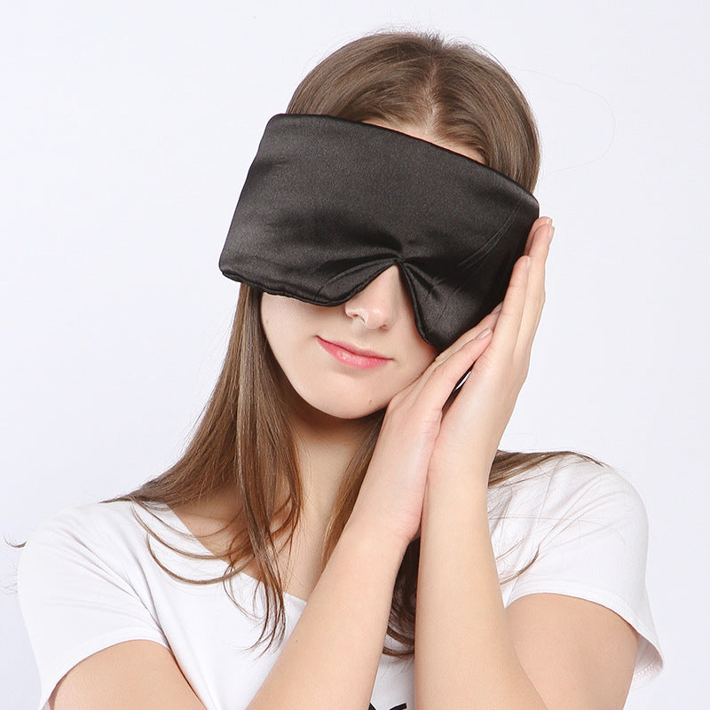 Luxury Embroidery Mulberry Silk Eye Mask