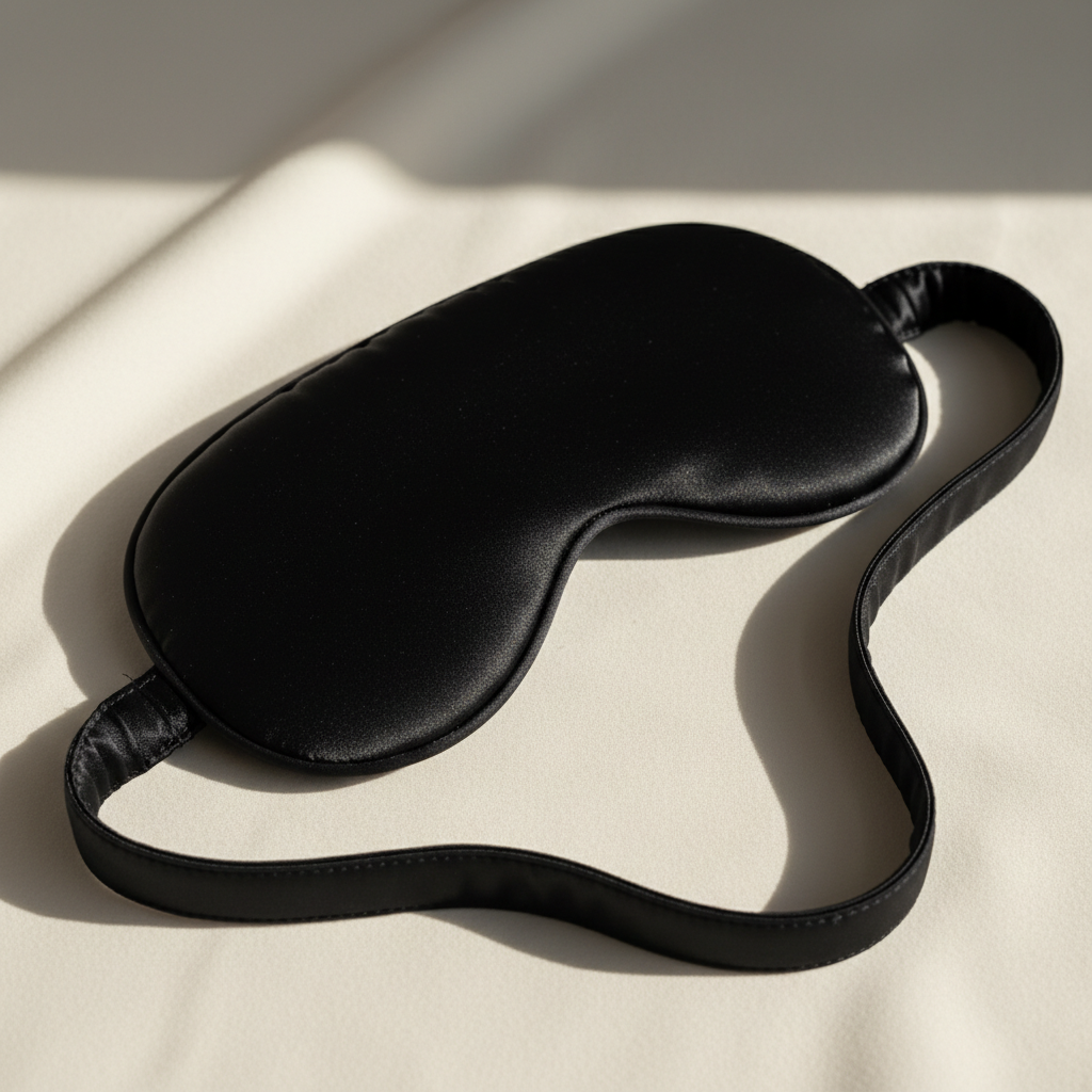 Silk Sleep Mask - Detail Shot